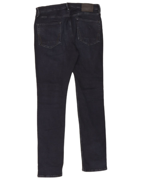 Мужские джинсы All Saints Cigarette Slim W32 L32, темно-синие, хлопок