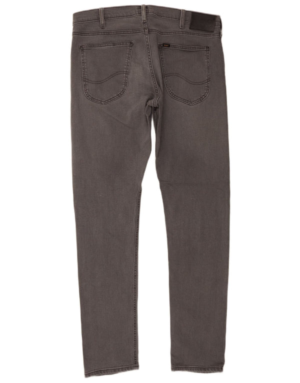 Мужские джинсы Lee Luke Slim W36 L34, серый хлопок