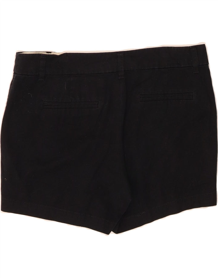 J. CREW Womens Chino Shorts US 8 Medium W34  Black Cotton Vintage J. Crew and Second-Hand J. Crew from Messina Hembry 