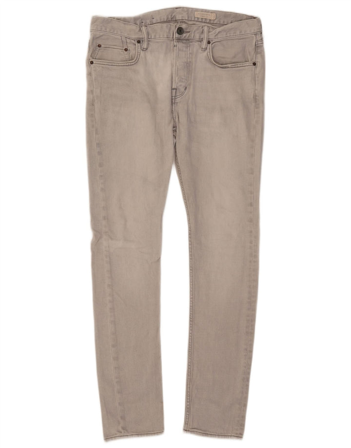 Мужские джинсы скинни All Saints W35 L31 серые