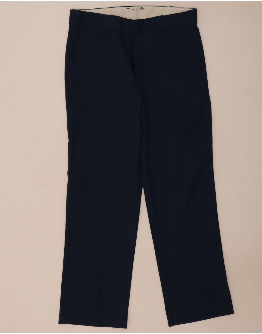 Мужские прямые брюки чинос Dickies W34 L31 темно-синие из полиэстера