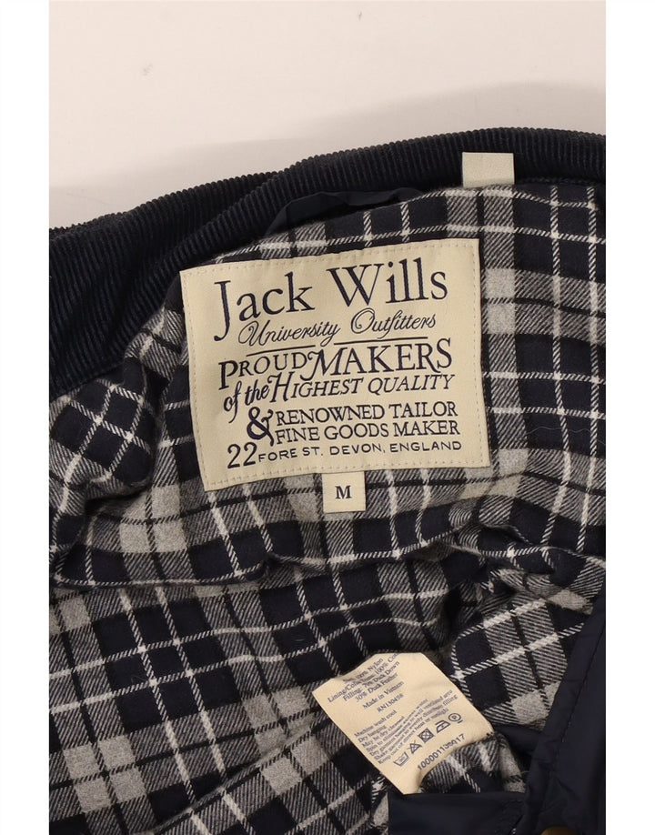 Мужской утепленный жилет Jack Wills UK 38, средний темно-синий, нейлон