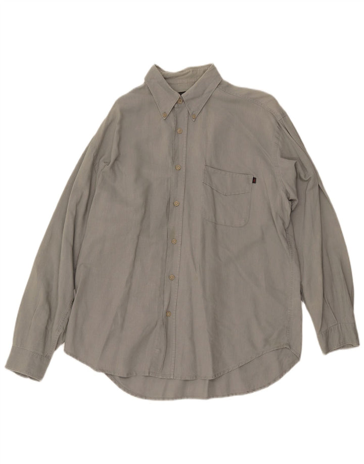 Мужская рубашка MARLBORO CLASSICS, большая, серая