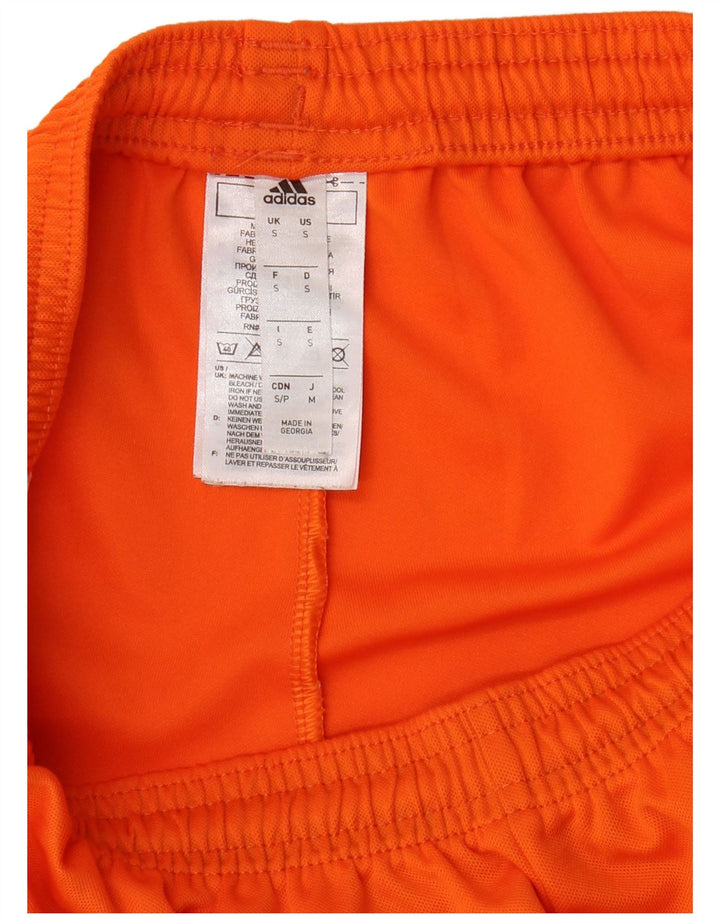 Мужские спортивные шорты ADIDAS Aeroready, маленькие оранжевые, полиэстер