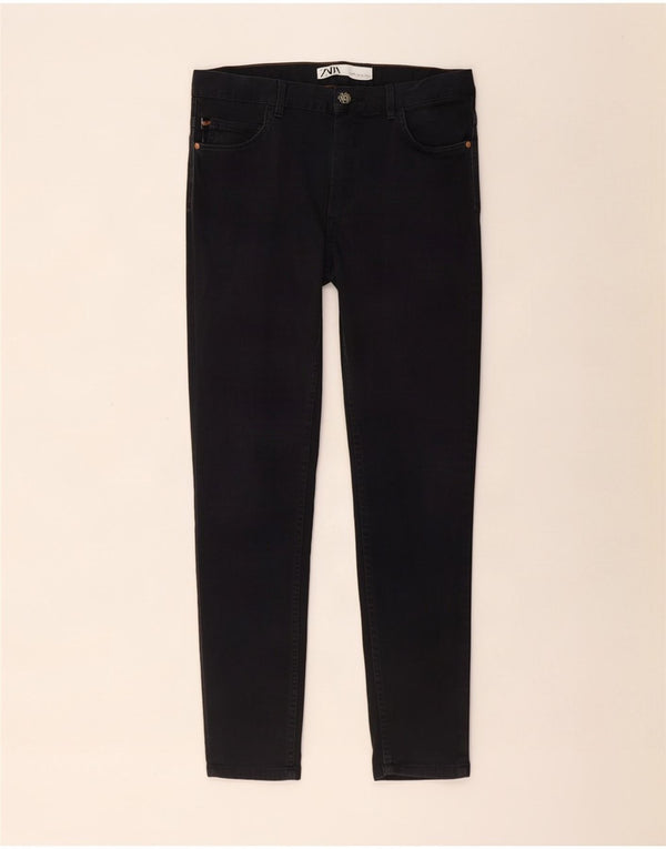 Мужские повседневные узкие брюки Zara EU 42, большие W32 L30, черные