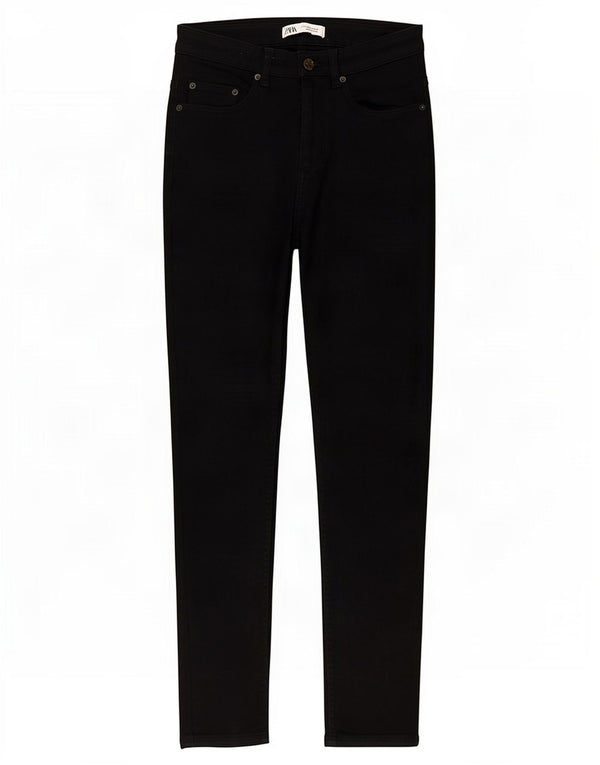 Zara Mens Skinny Jeans EU 36 XS W29 L28 Black Cotton