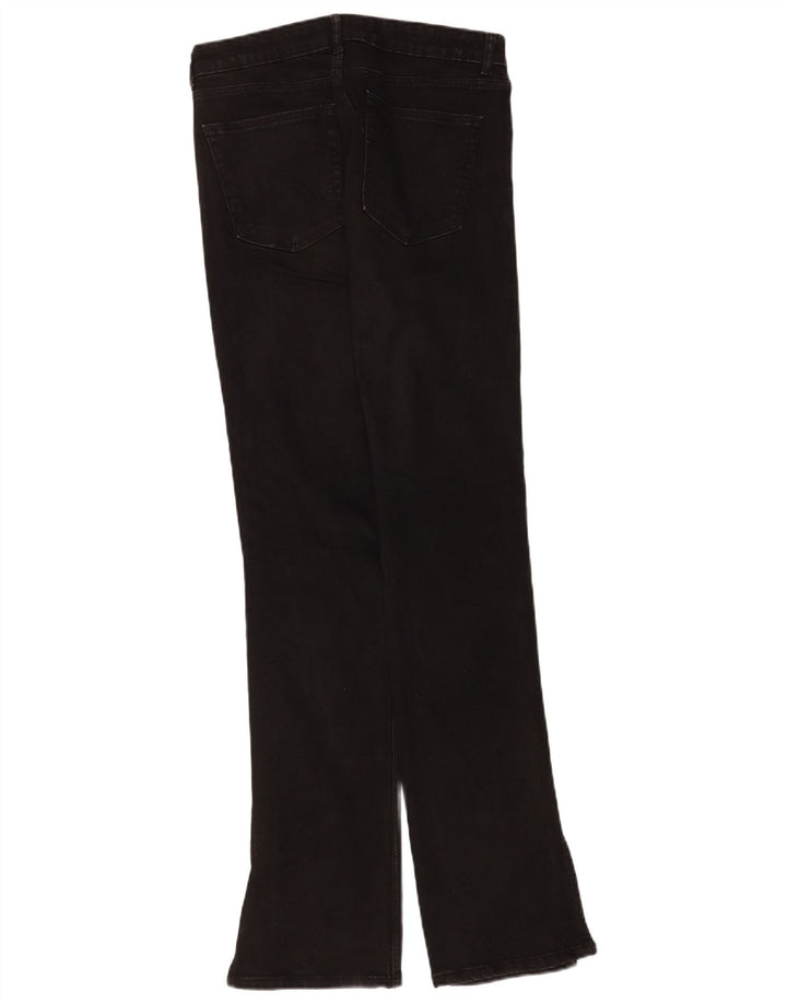 Женские джинсы Bootcut Zara EU 42, большие W32 L33, черные