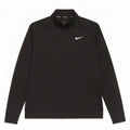 Женский свитер с воротником на молнии Nike Dri Fit UK 16, большой черный полиэстер