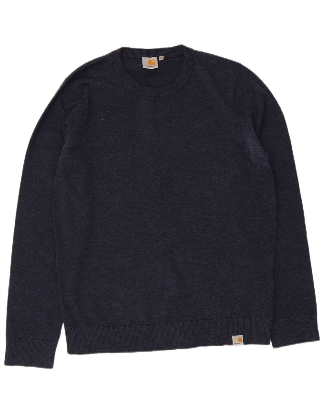 Мужской джемпер с круглым вырезом Carhartt, средний темно-синий