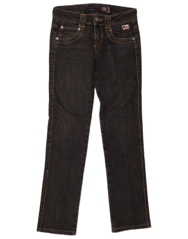 Женские прямые джинсы Roy Rogers W24 L29 темно-синие, хлопок
