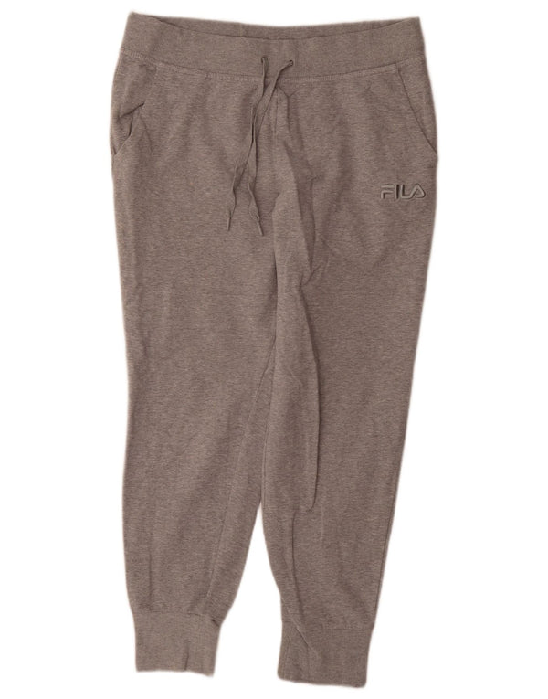 Женские спортивные брюки Fila Joggers UK 16, большие серые, хлопок
