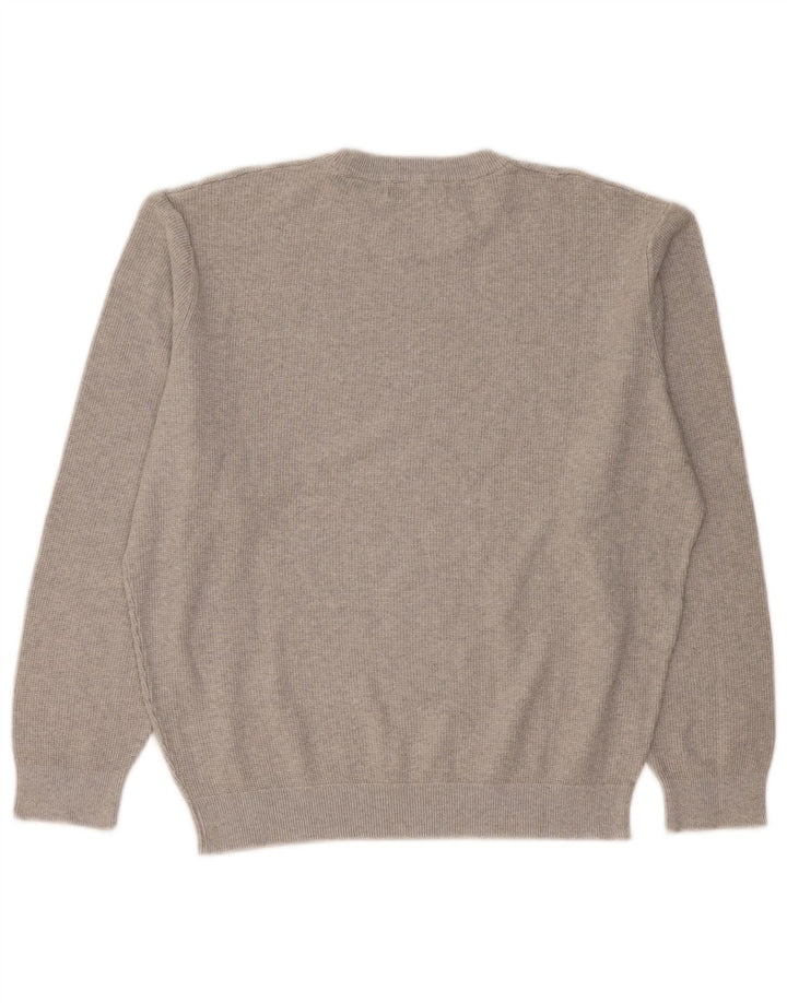 Женский джемпер с круглым вырезом Zara UK 18 XL Серый