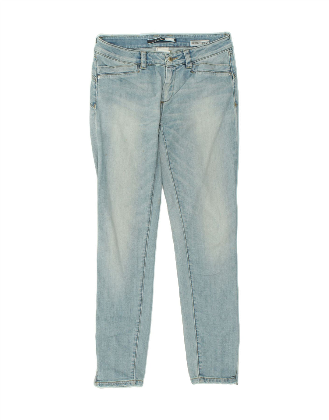 SPORTMAX Womens Slim Jeans UK 12 Medium W30 L29  Blue Cotton Vintage Sportmax and Second-Hand Sportmax from Messina Hembry 