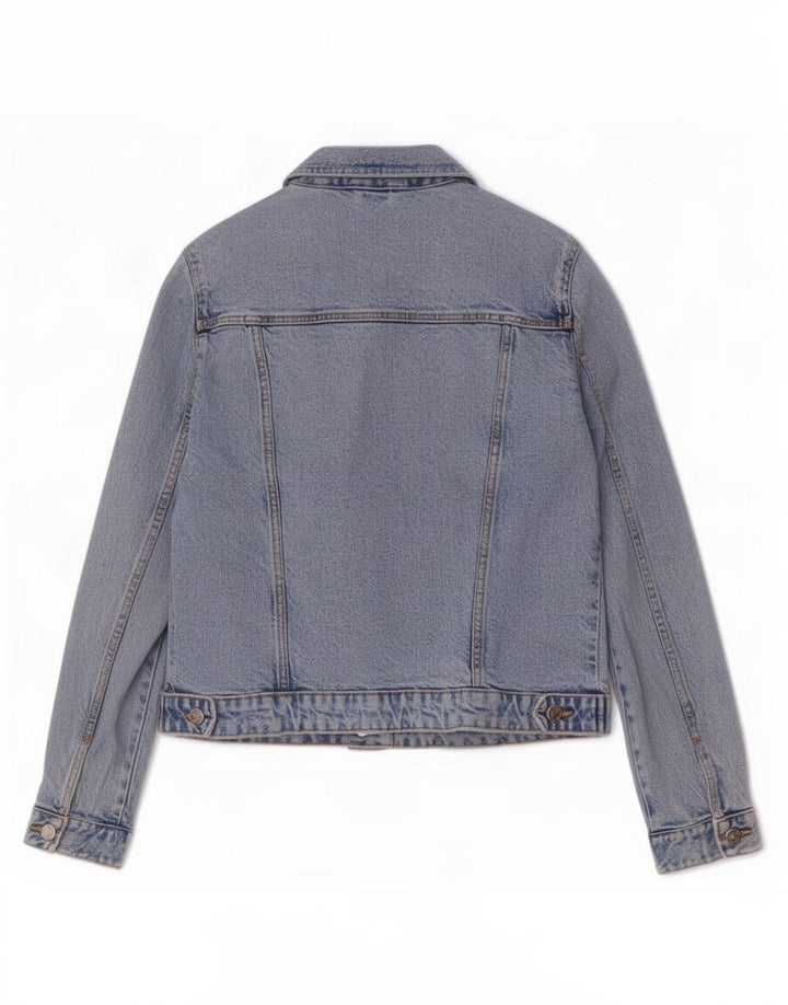 Женская джинсовая куртка Zara UK 14, большая синяя