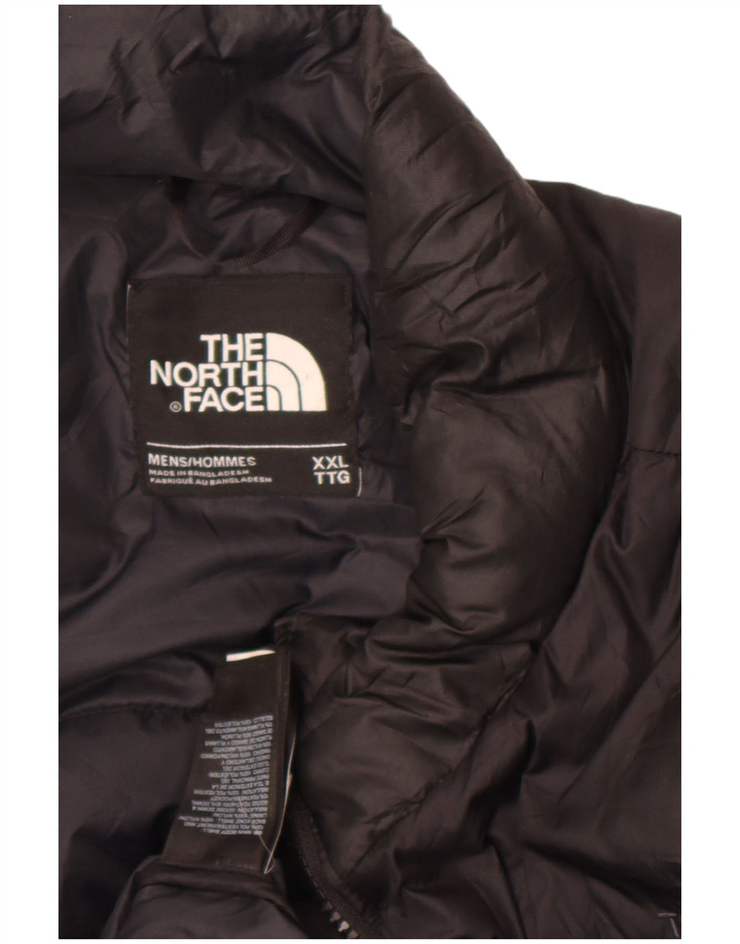 Мужская стеганая куртка The North Face UK 44 2XL, черный полиэстер