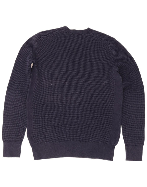 Женский джемпер с круглым вырезом Gap UK 6 XS, темно-синий, хлопок