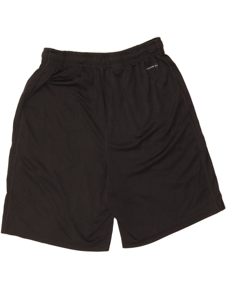 RUSSELL ATHLETIC Mens Dri-Power Sport Shorts Medium Black Polyester Vintage Russell Athletic and Second-Hand Russell Athletic from Messina Hembry 