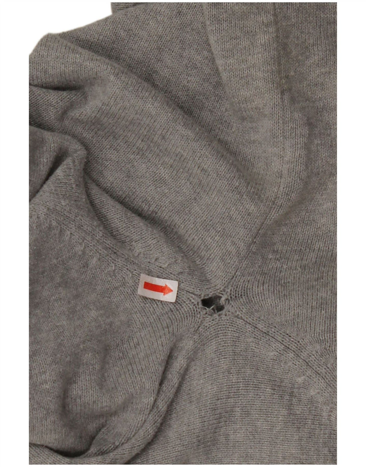 Мужской джемпер NAUTICA с воротником на молнии, XL, серый хлопок с узором аргайл/ромб