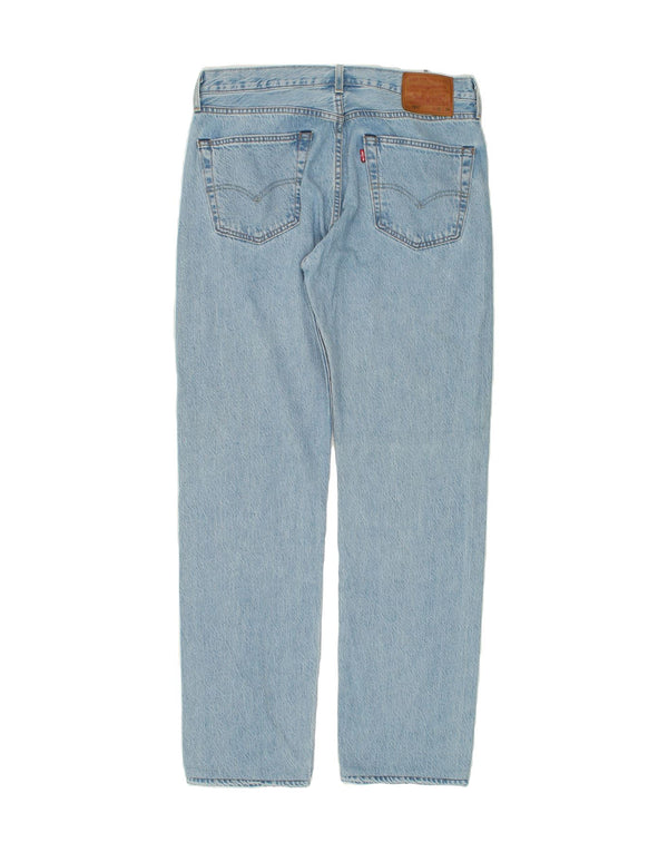 Мужские прямые джинсы LEVI'S 504 W33 L32 Синие, хлопок