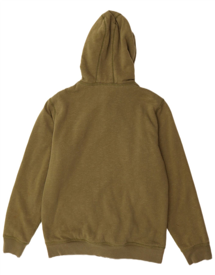 O'NEILL Мужской свитер с капюшоном из шерпы на молнии, средний зеленый хлопок, хлопок