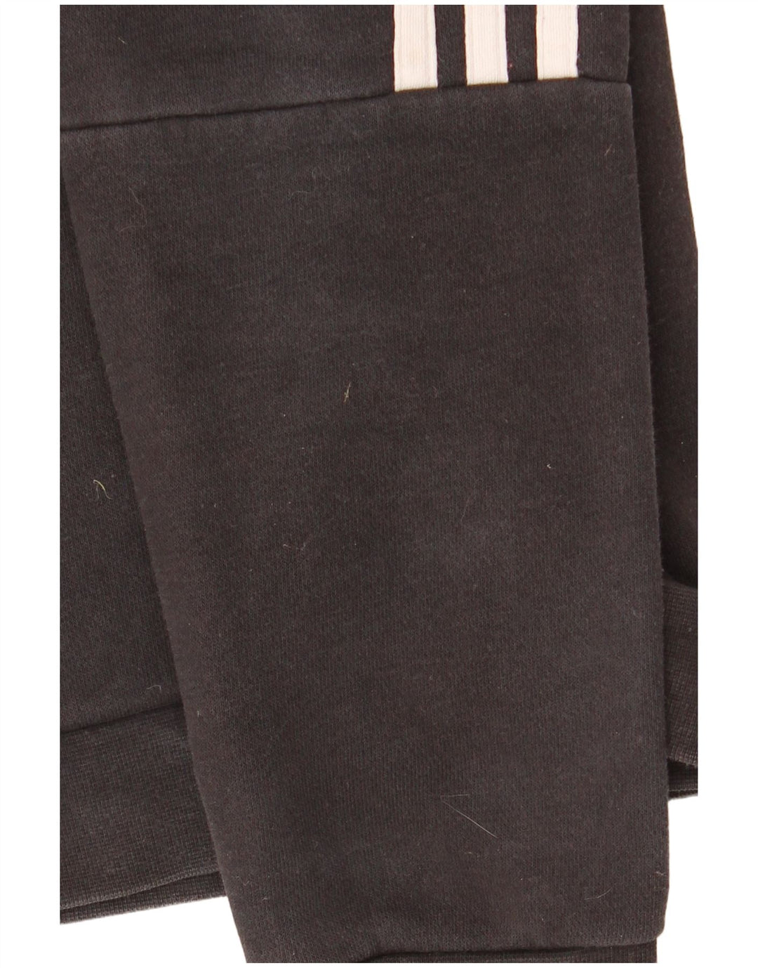 ADIDAS Свитер с капюшоном на молнии для мальчиков 11-12 лет, черный хлопок