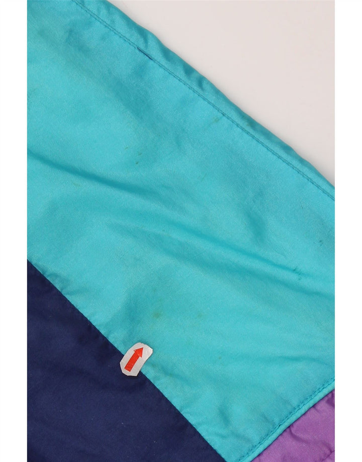 ВИНТАЖНЫЙ Мужской спортивный костюм с графическим рисунком, верхняя куртка, средний разноцветный цветной блок