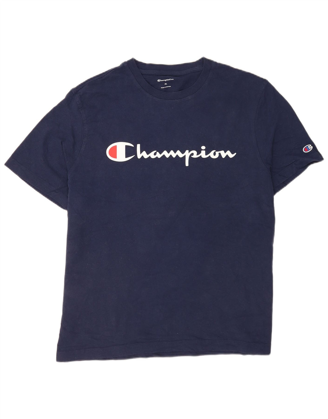 Мужская футболка с рисунком Champion Top XL, темно-синяя