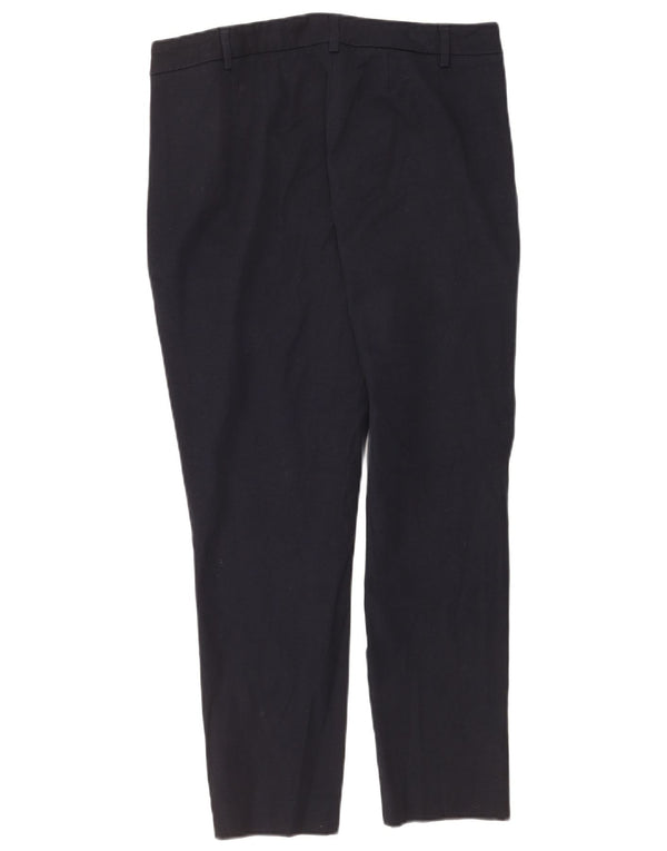 Женские укороченные брюки Marks & Spencer UK 14, большие W34 L26, темно-синие