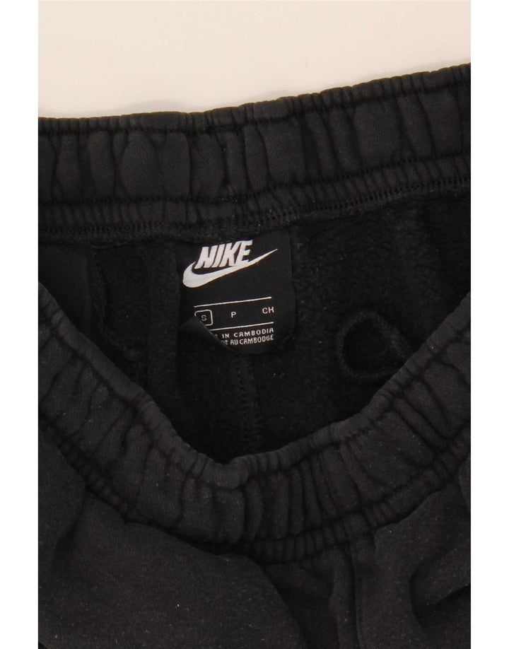 Мужские спортивные брюки Nike, маленькие черные хлопковые брюки для бега