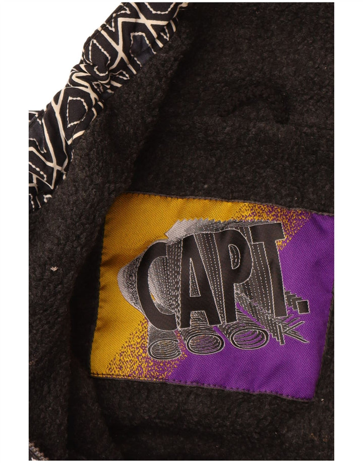 КАПИТАН. Мужской анорак с рисунком COOK UK 42 XL Серый с геометрическим рисунком