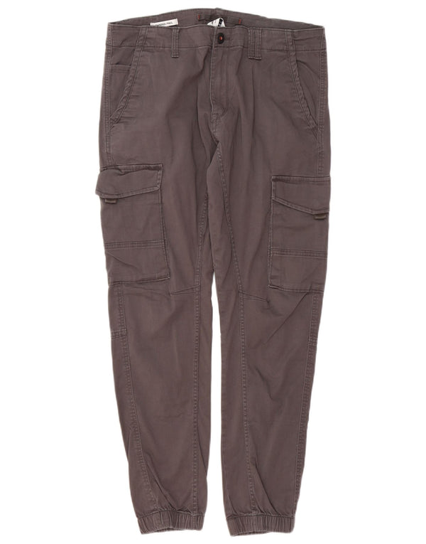Мужские брюки-карго Jack & Jones Paul Tapered Joggers W32 L30, серый хлопок