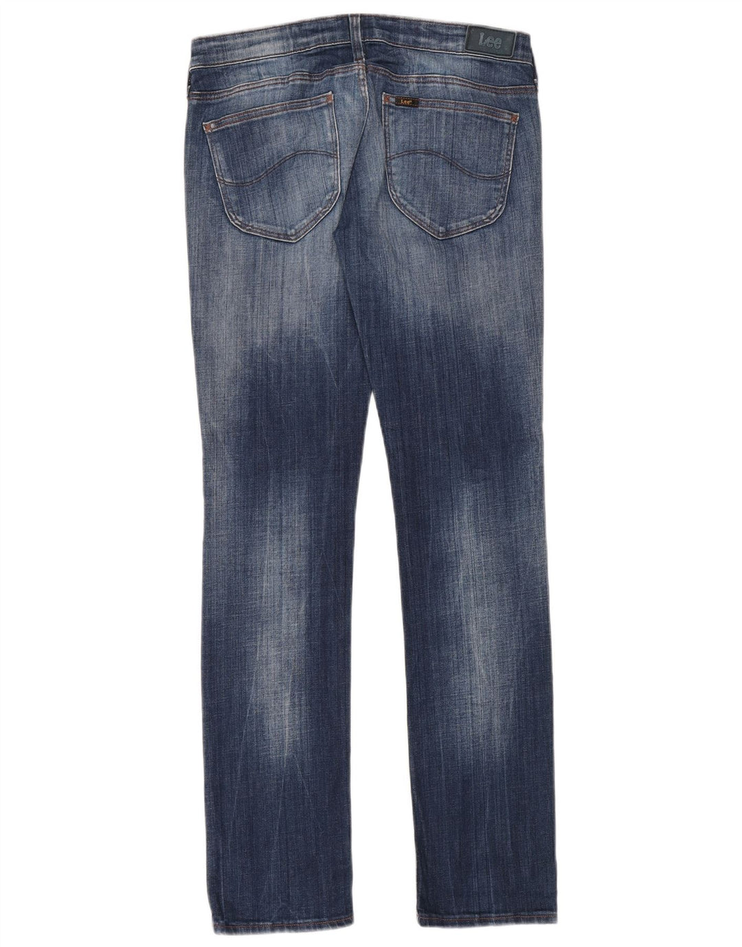 Женские узкие джинсы Lee с низкой талией W31 L33, синий хлопок