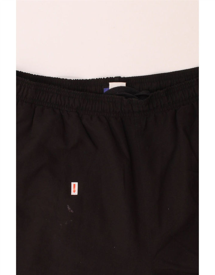 REEBOK Mens Swimming Shorts Large  Black Polyester Vintage Reebok and Second-Hand Reebok from Messina Hembry 