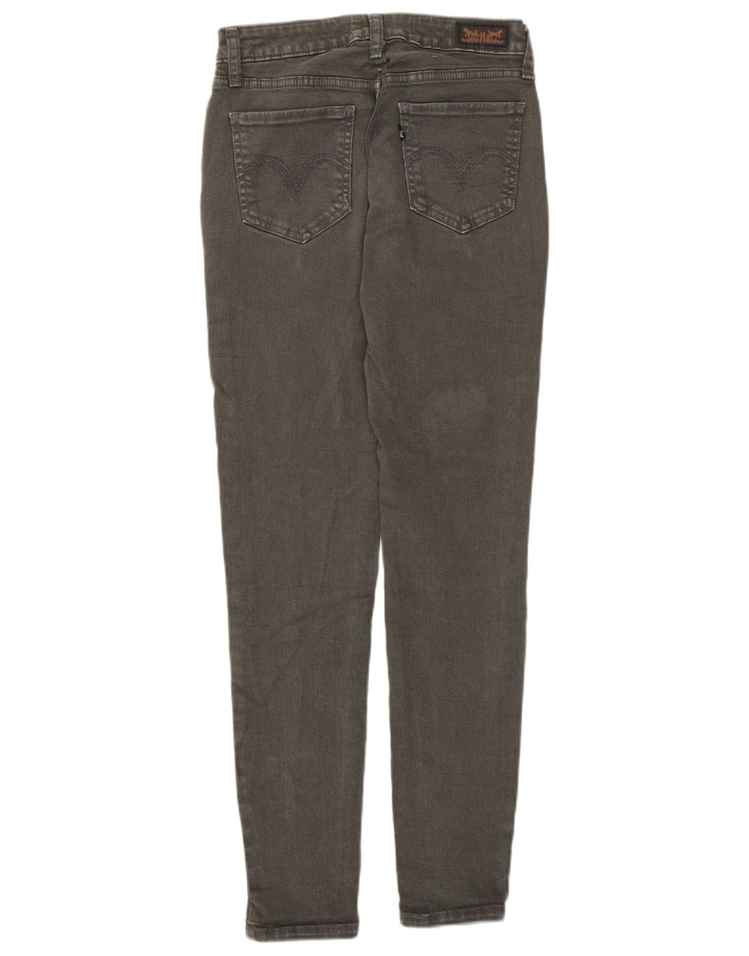 Женские джинсы скинни с леггинсами Levi's 535 W28 L29 Серые