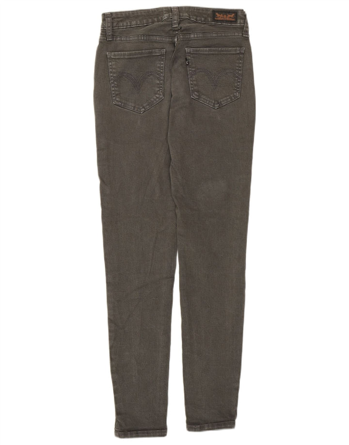 Женские джинсы скинни с леггинсами Levi's 535 W28 L29 Серые