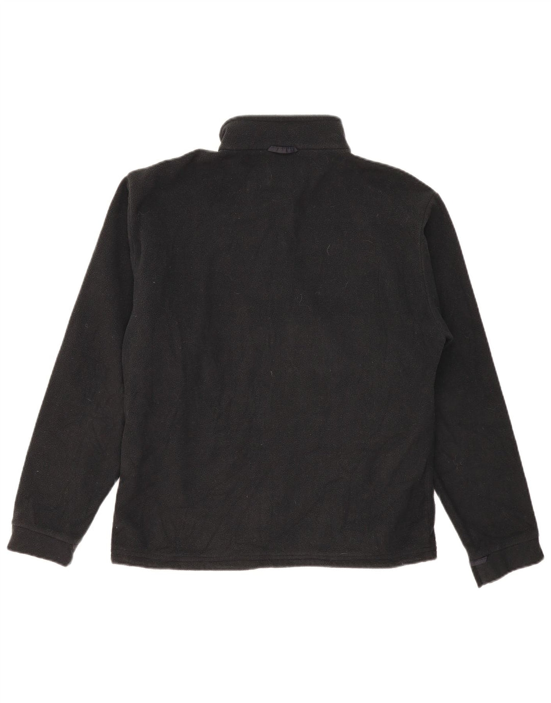 Мужская флисовая куртка FILA UK 40, большая, черная, полиэстер