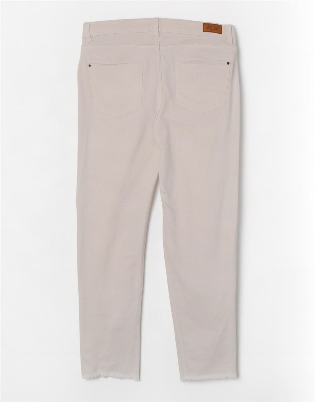 Женские укороченные джинсы Zara Trafaluc EU 40 Medium W30 L23 Белые