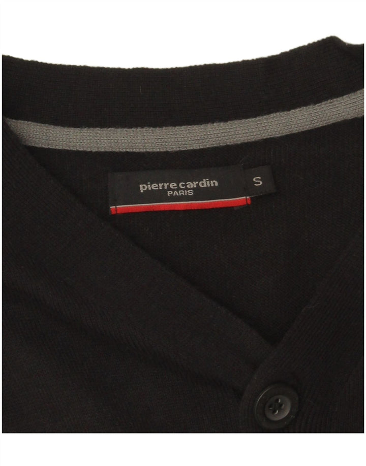 Мужской кардиган Pierre Cardin, маленький черный акрил