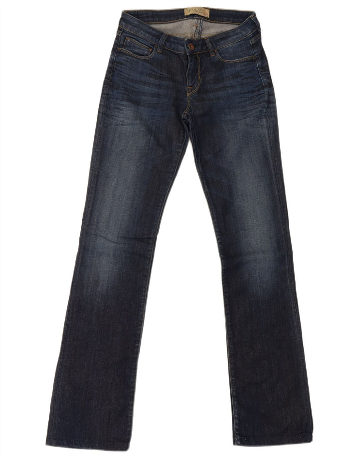 Guess Женские джинсы Bootcut W27 L33 Темно-синие