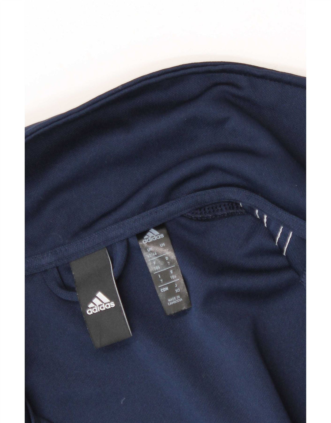 Мужская спортивная куртка Adidas UK 42/44, большой темно-синий