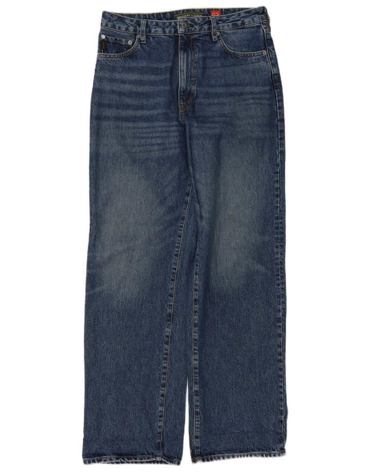 Мужские свободные джинсы Superdry W30 L32, синий хлопок