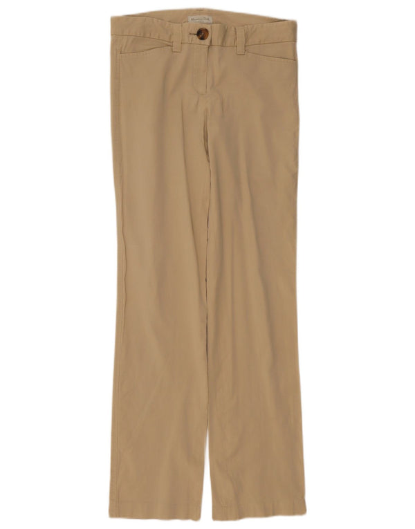 Женские прямые повседневные брюки Massimo Dutti W30 L32 бежевые