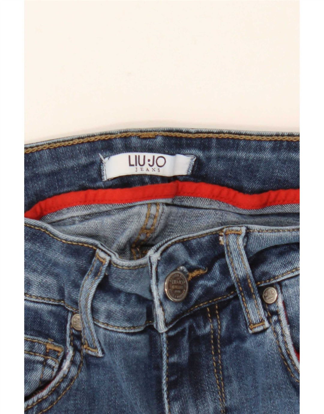 Женские джинсы скинни Liu Jo W25 L31 синие