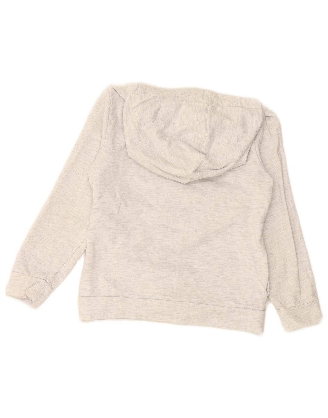 Толстовка с капюшоном PUMA для девочек 6–7 лет, серый хлопок