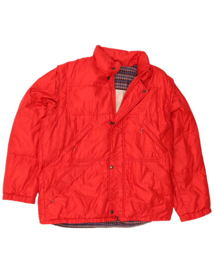 Мужская утепленная куртка Sergio Tacchini IT 54 2XL Красный Полиамид