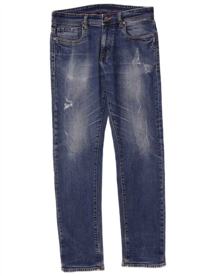 Джинсы мужские узкие Jack & Jones W34 L32 синие
