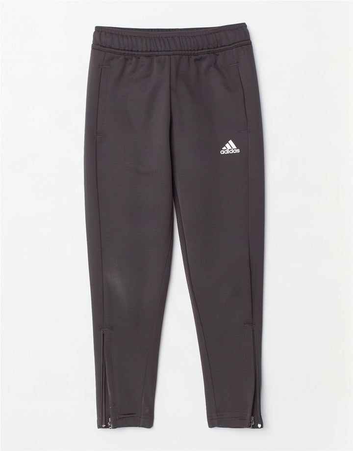 Спортивные брюки Adidas Aeroready для мальчиков 5-6 лет, черный полиэстер