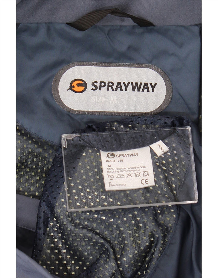 Женская дождевик с капюшоном Sprayway UK 14, средний синий полиэстер
