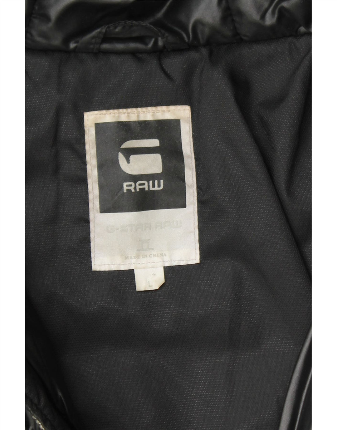 Женская утепленная куртка G-STAR с капюшоном UK 16, большая, черная, полиамид