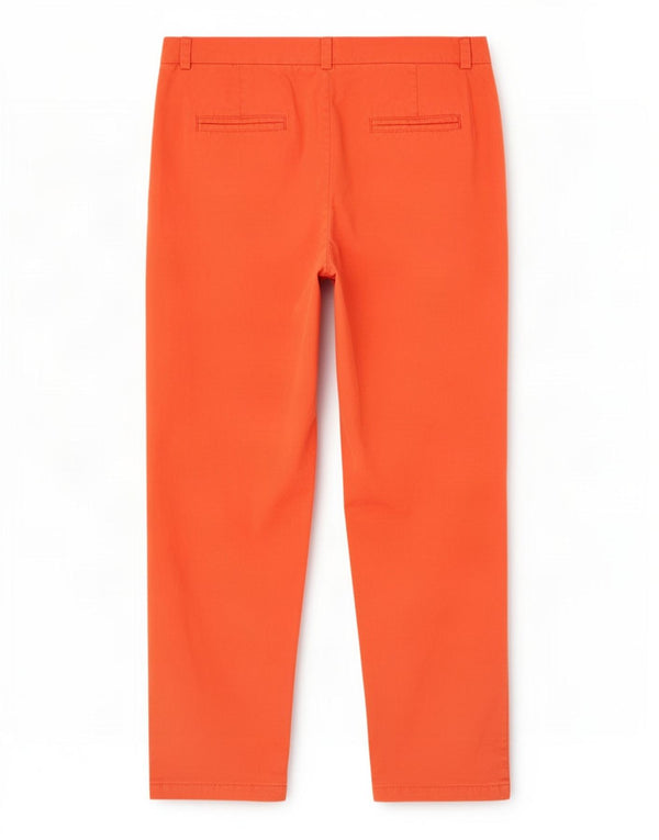 Женские брюки чинос Marks & Spencer UK 16, большие W36 L29, оранжевые
